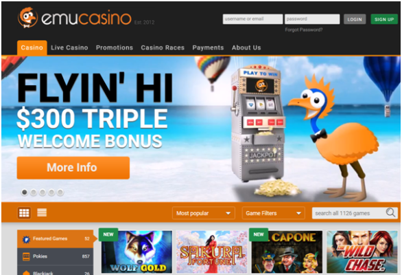 Emu casino free spins slots